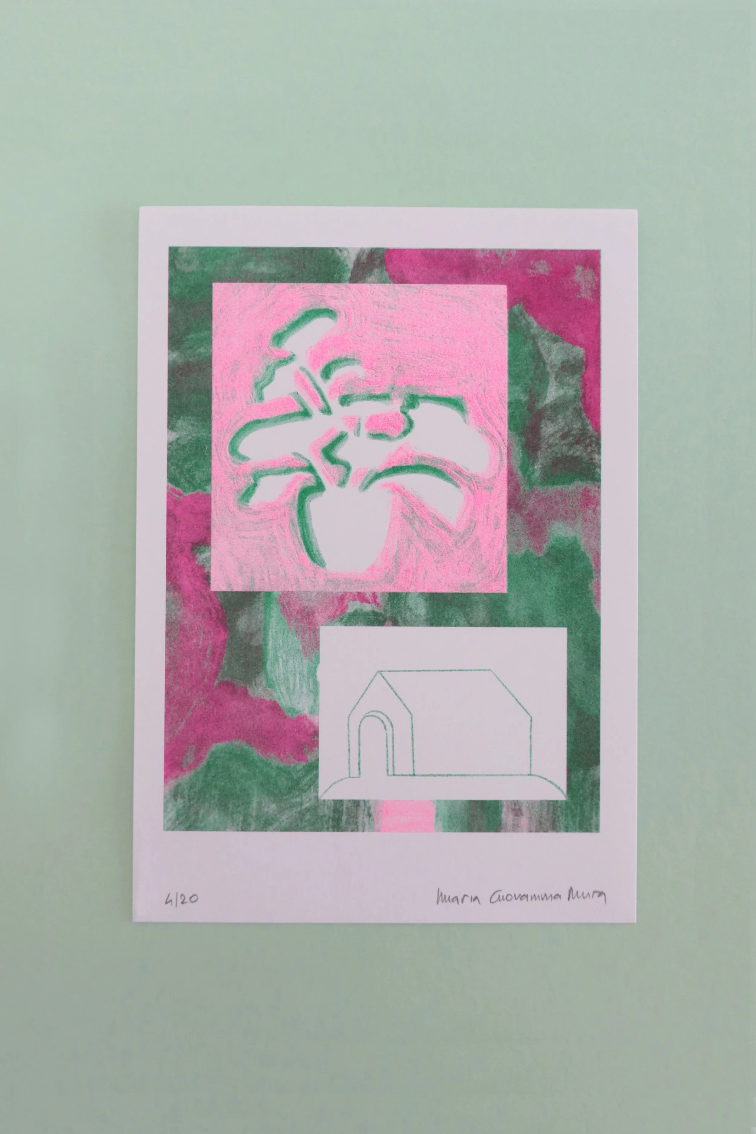 Risograph A5 Regresso a Casa II - Maria Giovanna Mura