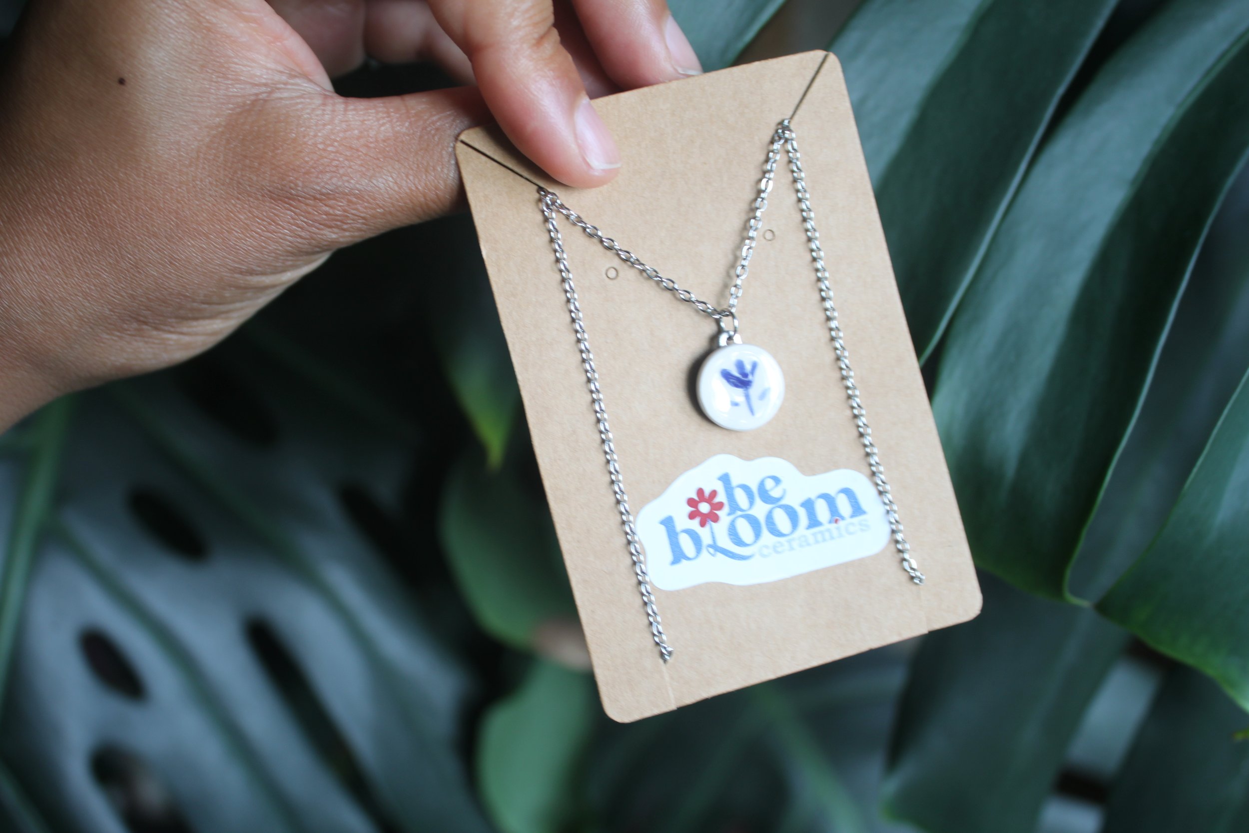 Portuguese Tile Necklace - Be Bloom