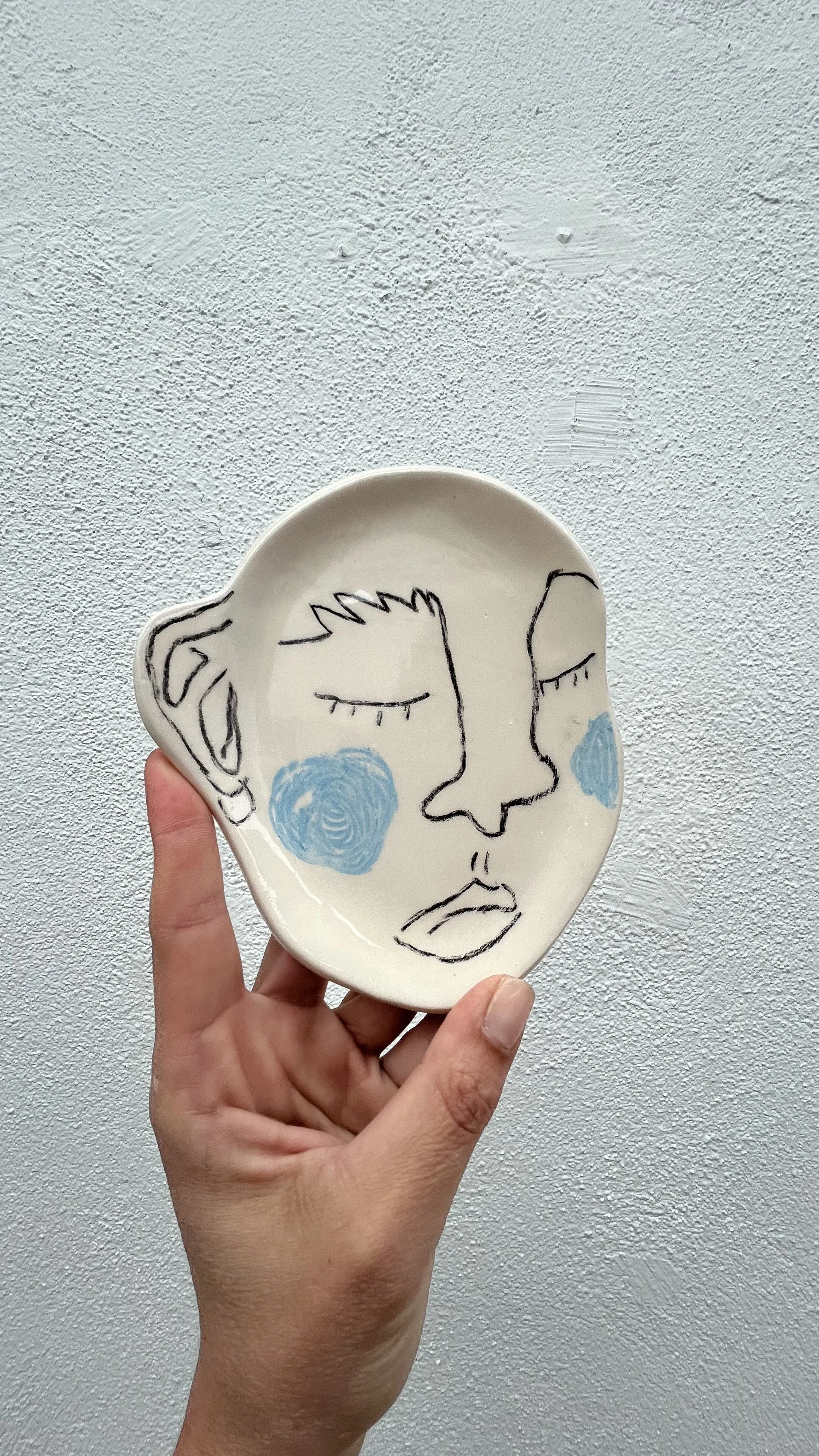 Ceramic Face - Raquel Terenas aka A Goiva Sleeping