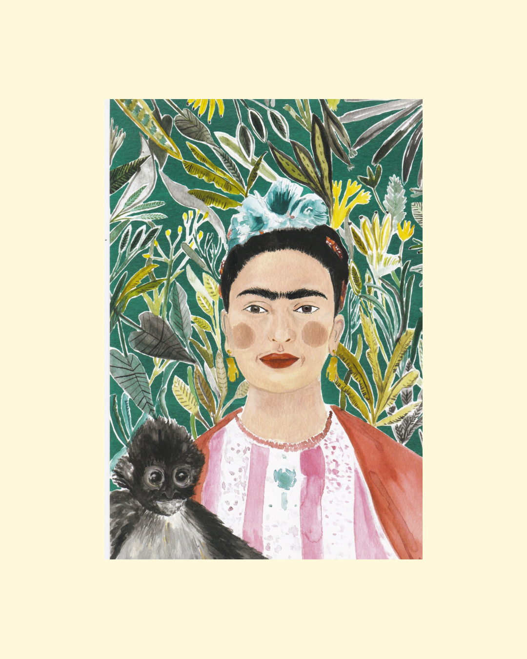 A4 Print Frida - Isabelle Vandeplassche