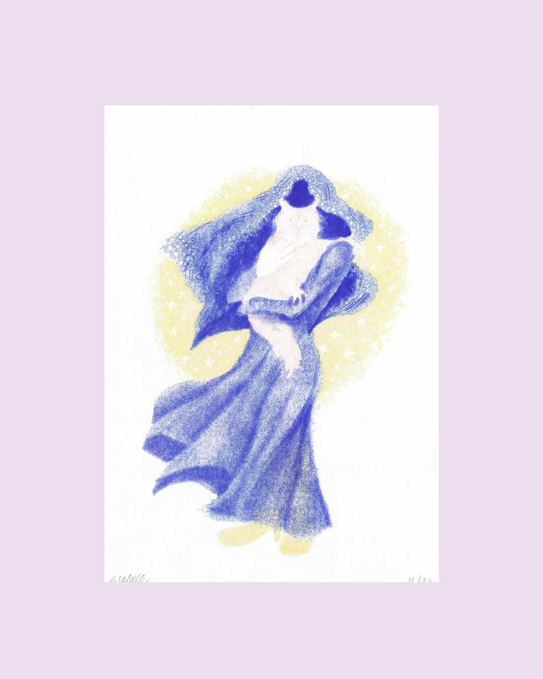 A5 Risograph Print - Eva Nave
