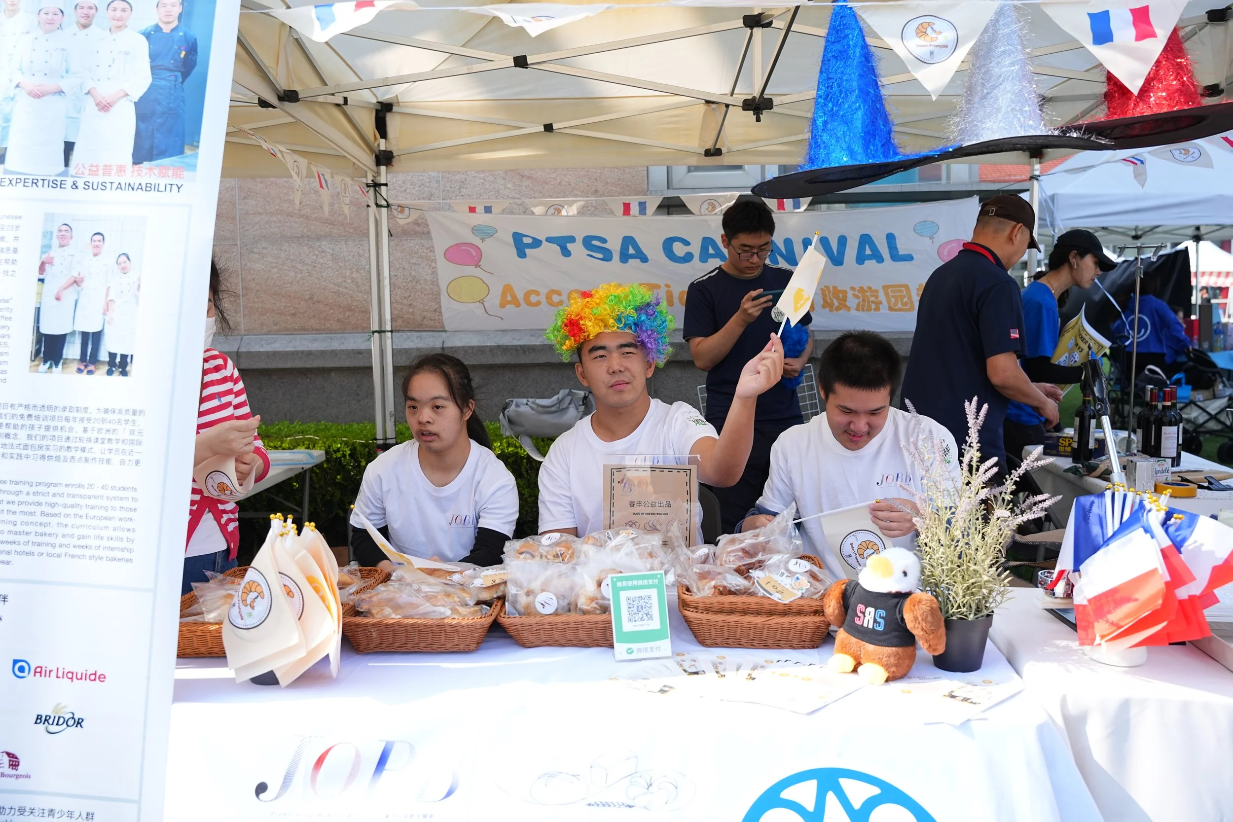 JOBB Participates in Shanghai American School's Fall Festival Celebration
