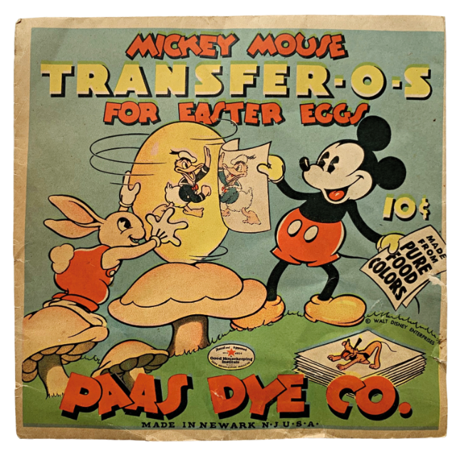 1930s PAAS Easter Egg Transfers