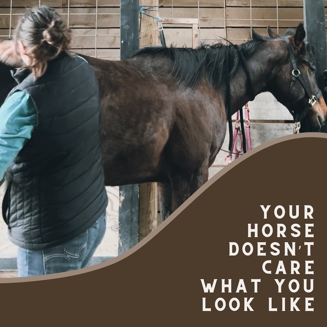 So I saw this video on tiktok talking about what you wear to ride, and it got me thinking&hellip;.

I&rsquo;ve ridden many different disciplines in many different barns, and every single one has a moment where we care what we look like. But does that