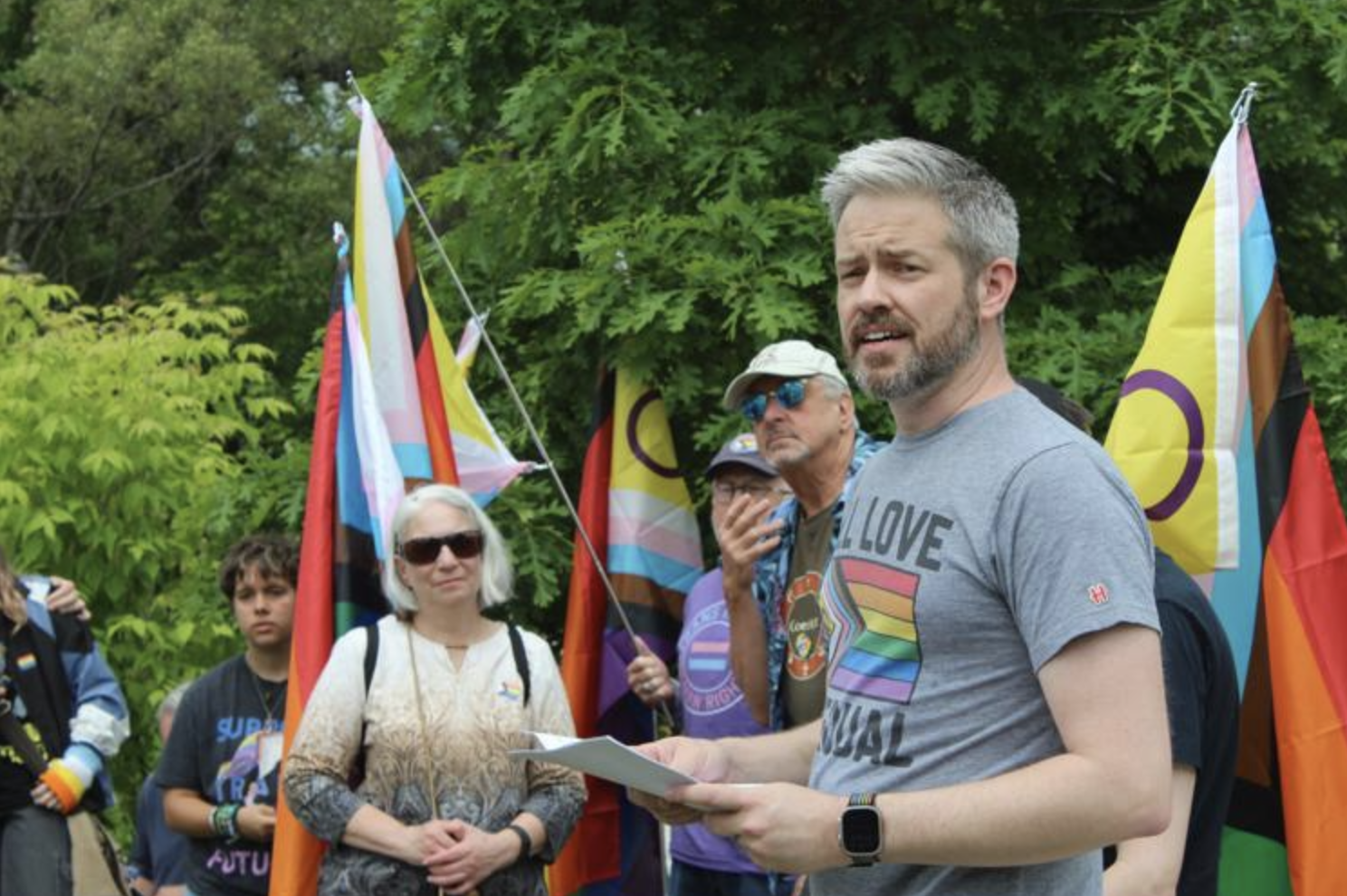 Manchester Hosts First Circle of Visibility in Support of LGBTQ+ Community
