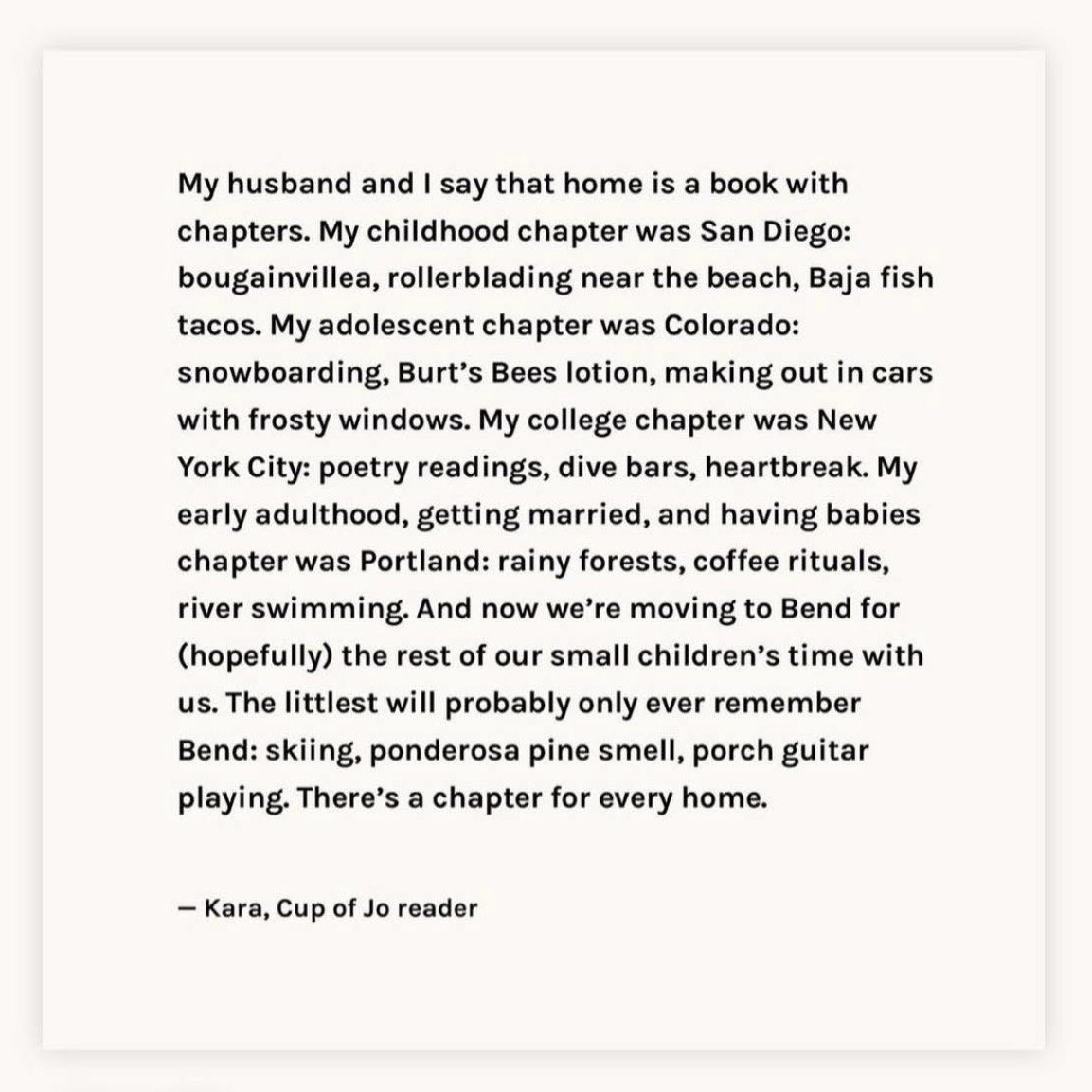 The Forever Home Myth