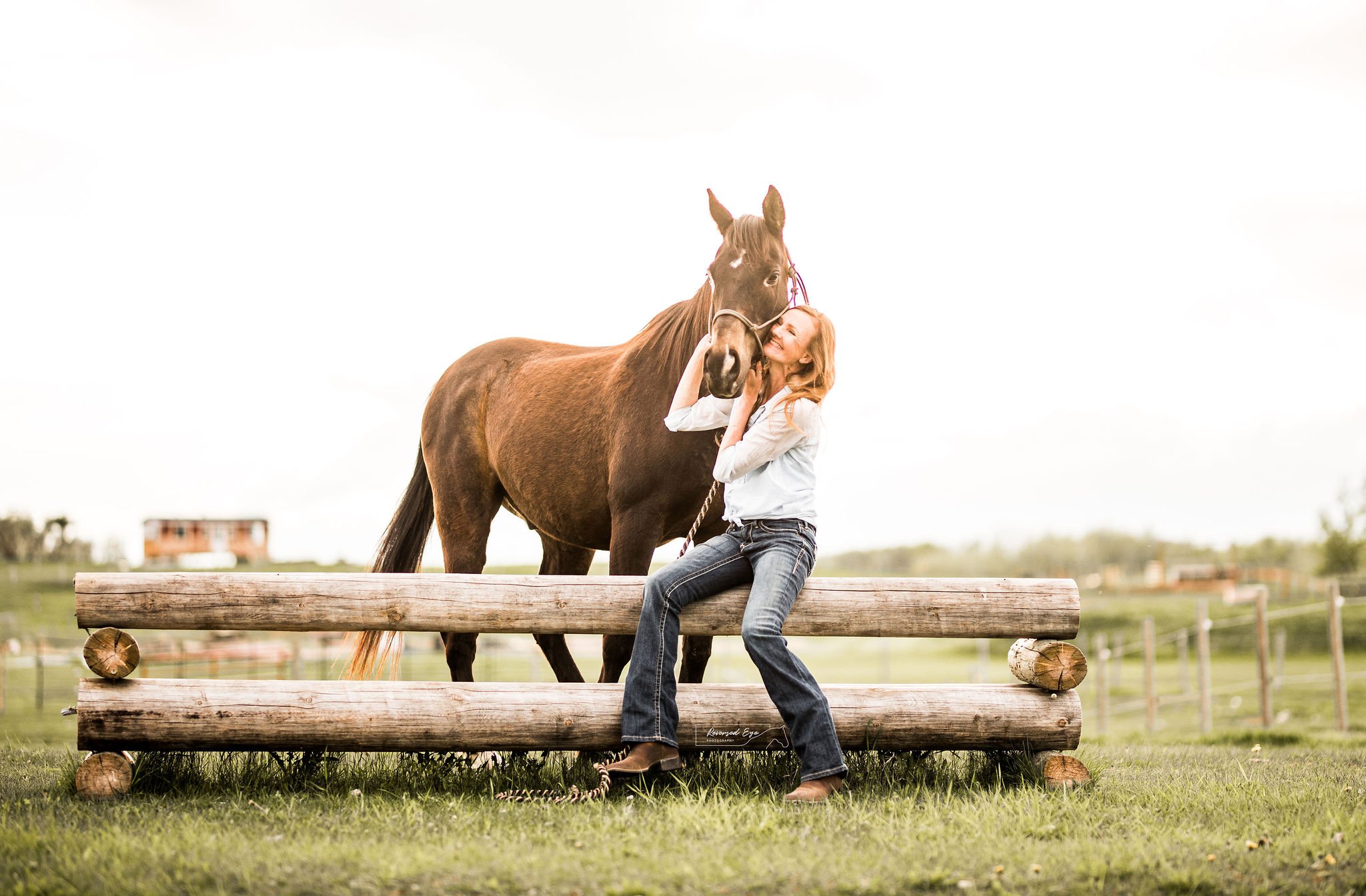Love between a girl and her horse