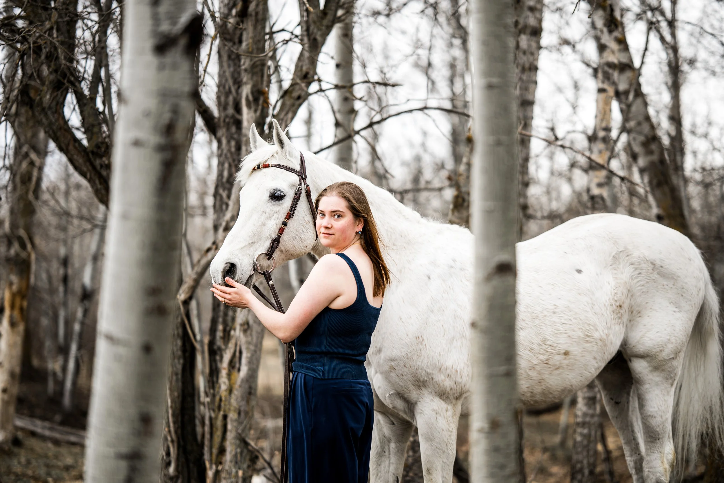 Gaby &amp; Shatir | An Unforgettable Partnership by Calgary Equestrian Photographer