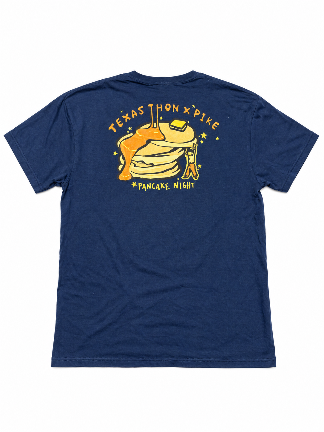 Navy Pancake Night Graphic Shirt-3.png