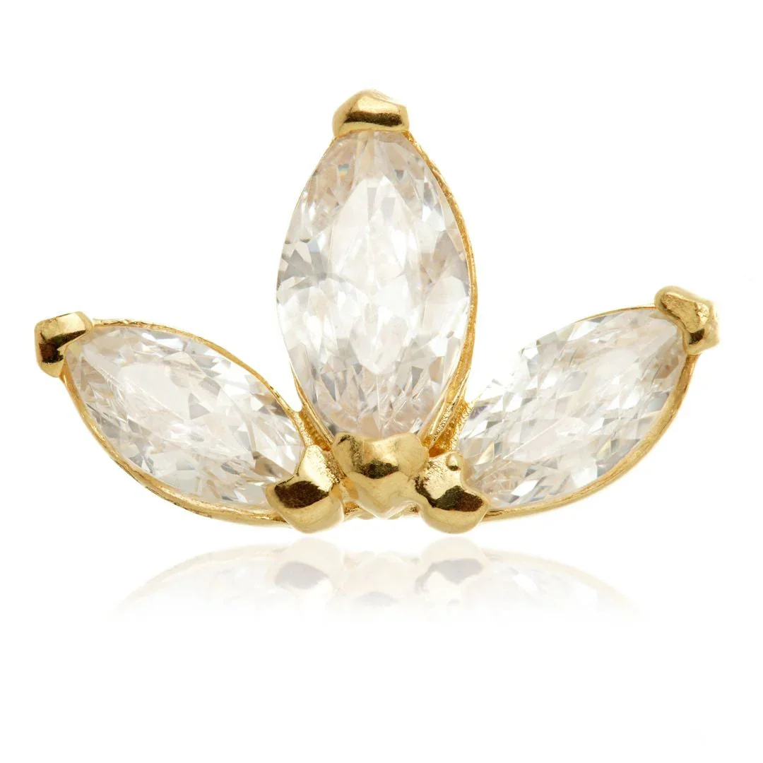 FLEUR DE LIS - YELLOW GOLD