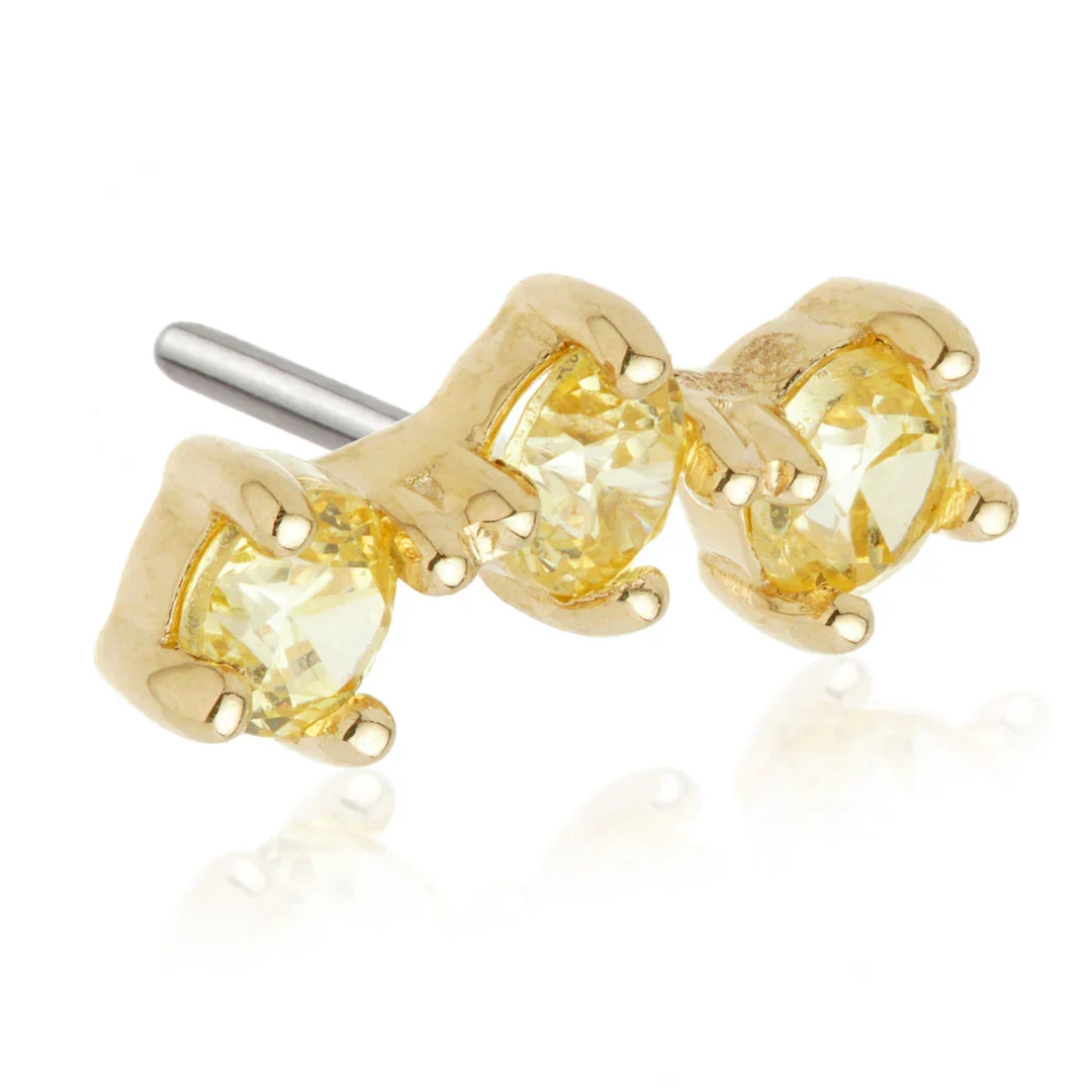 TRIPLE GEM - CITRINE