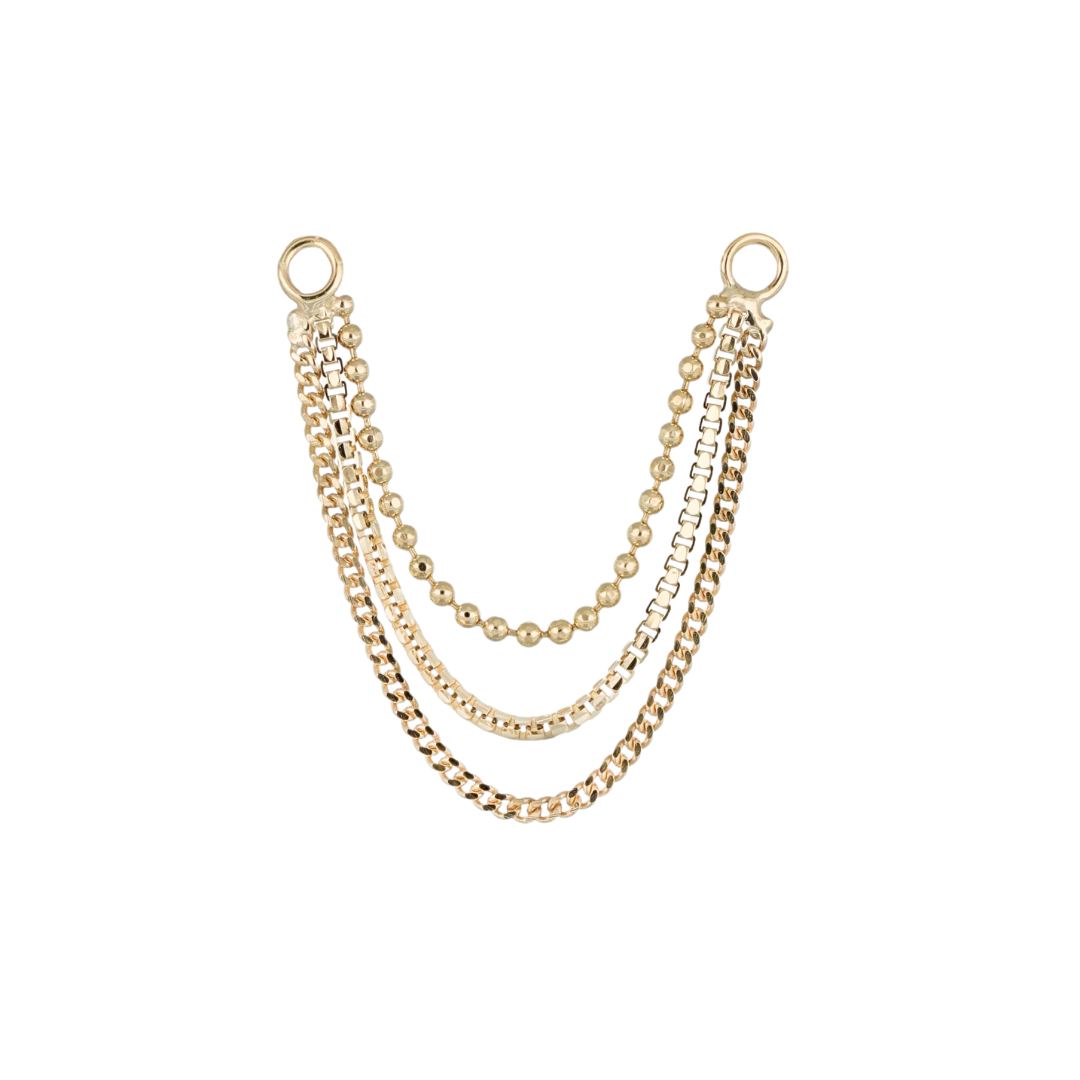 RIVA TRIPLE MIXED CHAIN