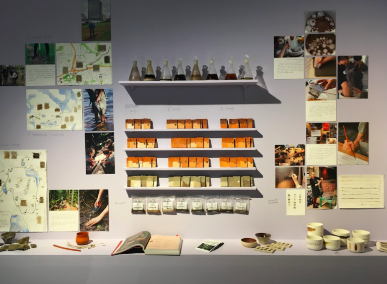 artistic research project on local Espoo soil
