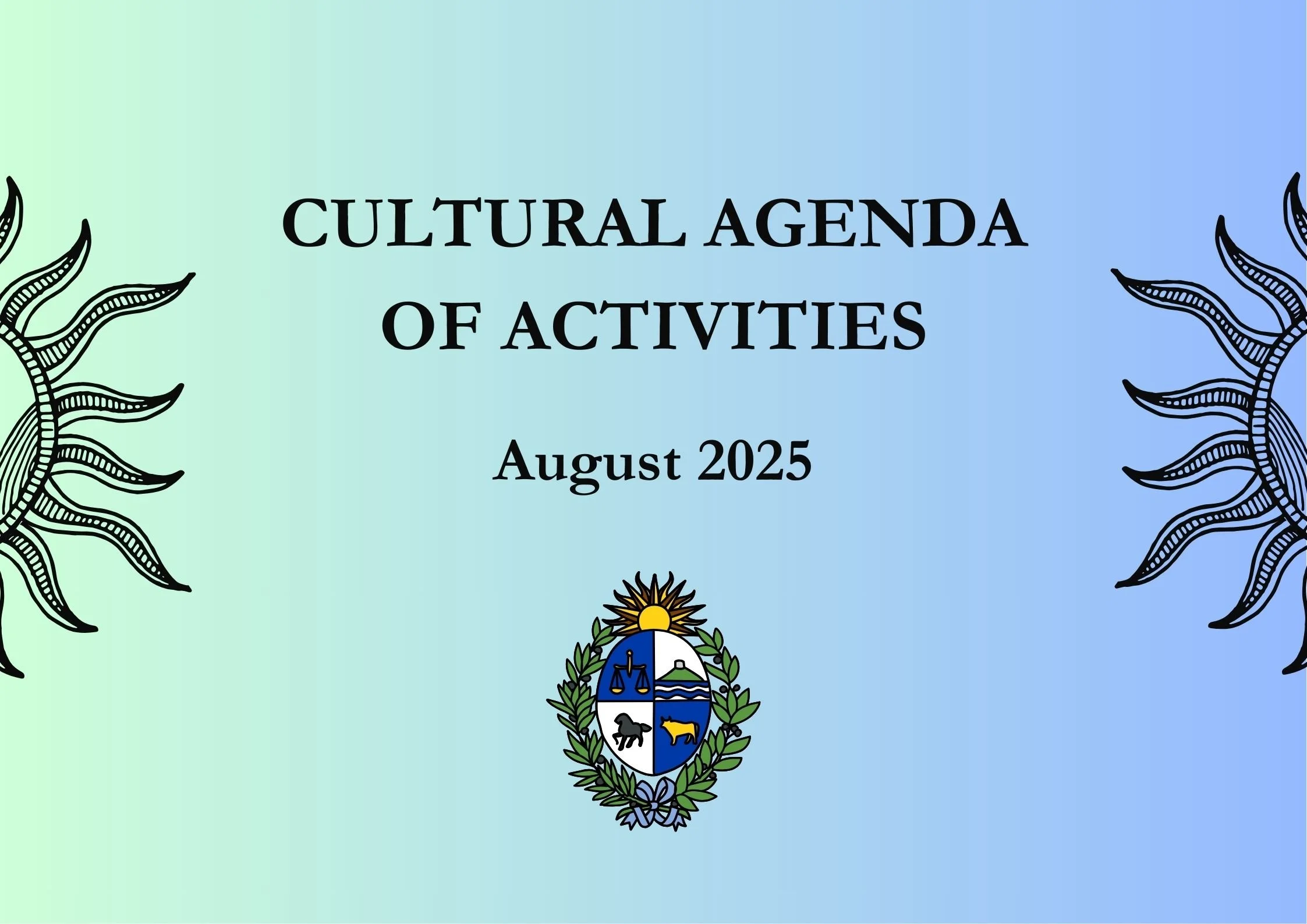 Cultural Agenda: August 2025