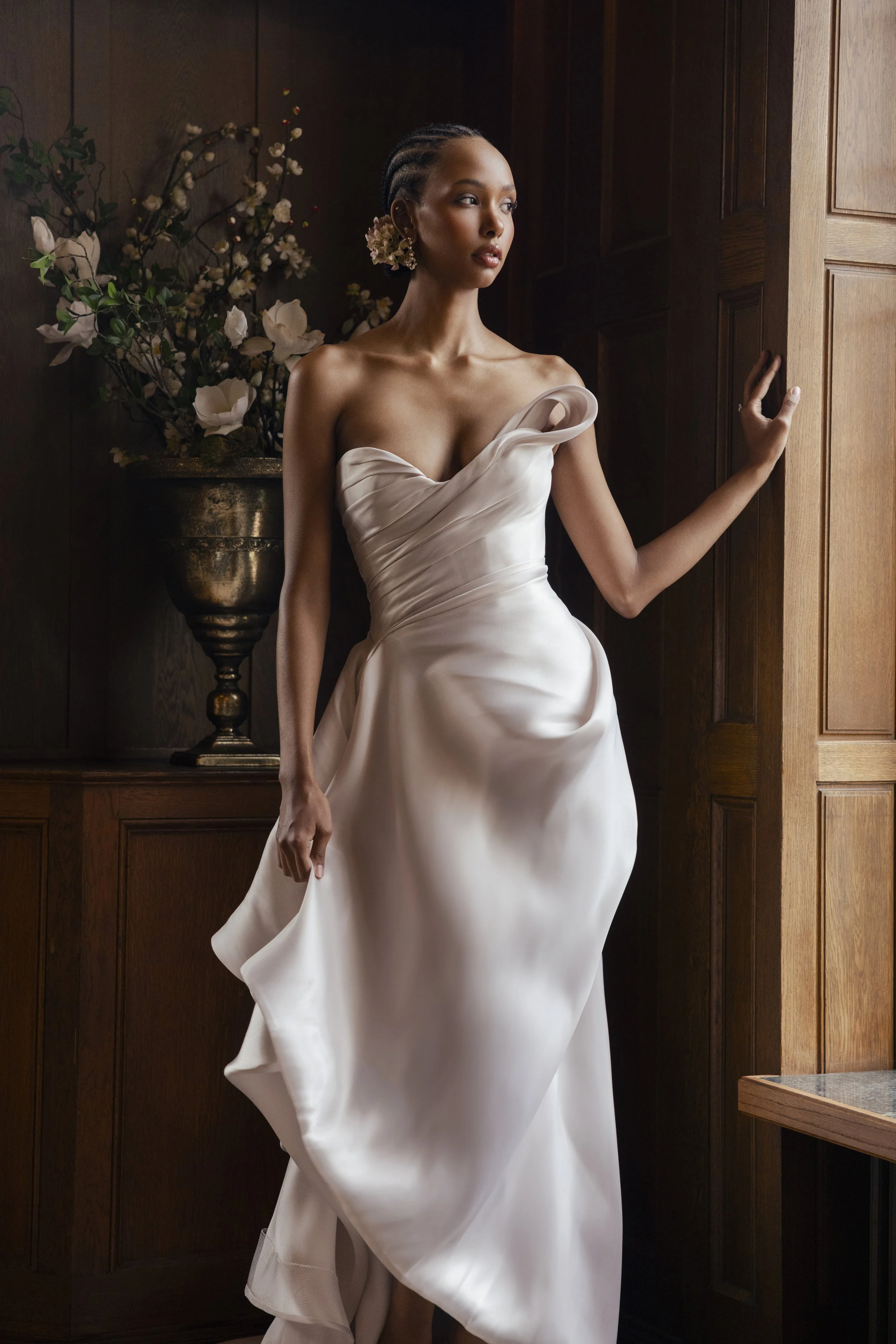 Explore the one-of-a-kind-couture collection of samples available to rent from Seattle Designer Angeline Brunk's Queen Anne Studio.