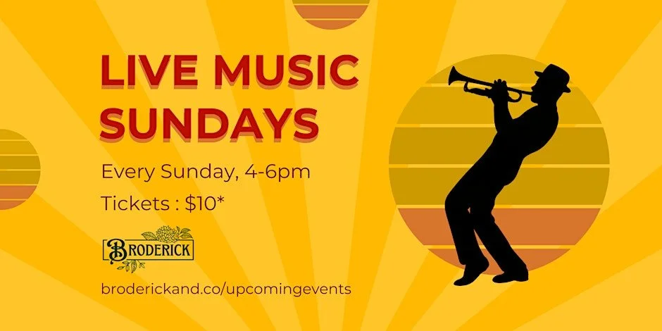 Live Music Sundays at Broderick - Halle Tomlinson