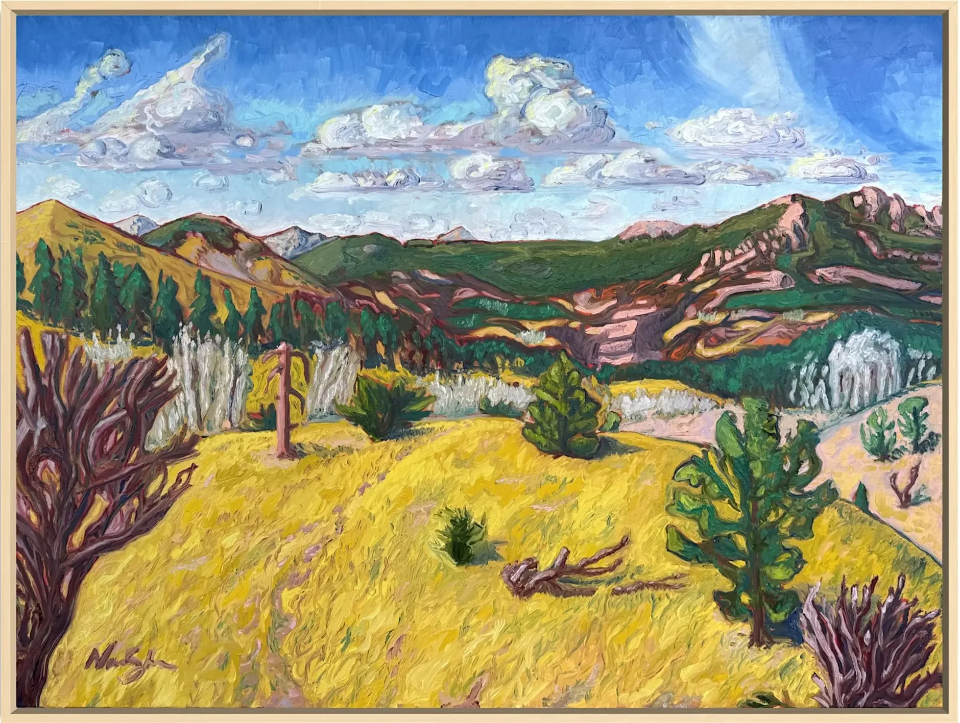 Art Show Opening Night - Artist Norm Shearer “Trails Forged New” 