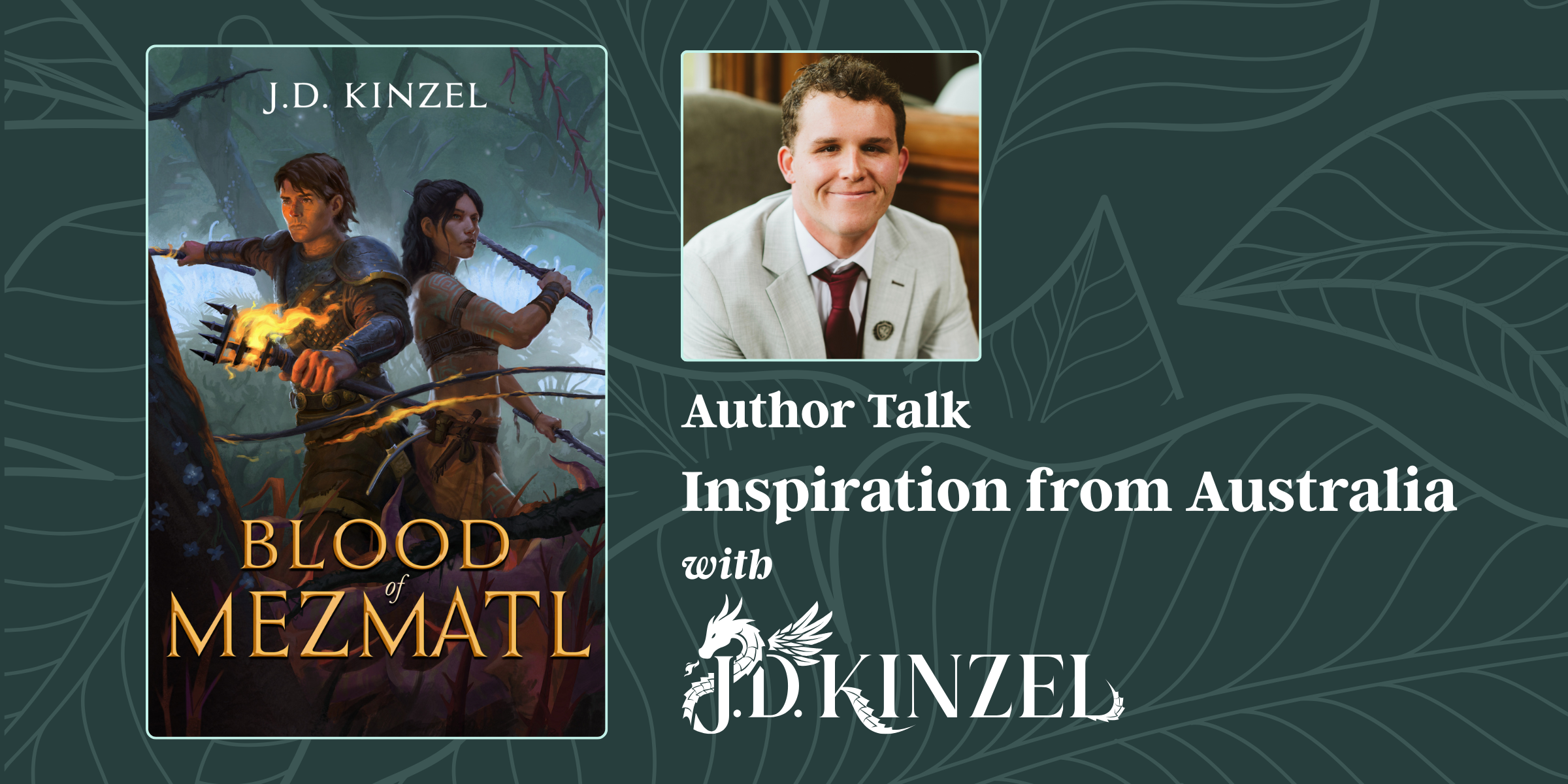Local Fantasy Author J.D. Kinzel: Inspiration from Australia
