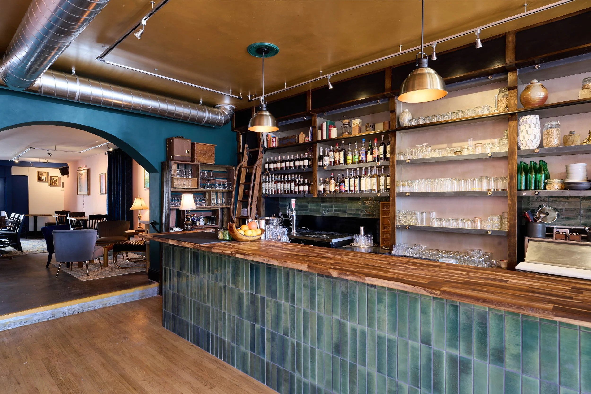 Broderick’s cocktail bar in Wash Park, Denver.