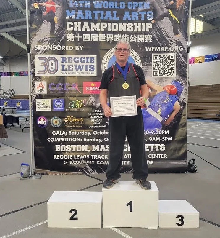 Congratulations to Mark on winning 1st place in long weapon sparring at the 14th World Open Martial Arts Championship held in Boston, MA.
#mma #martialarts #sparring #firstplace #team #boston