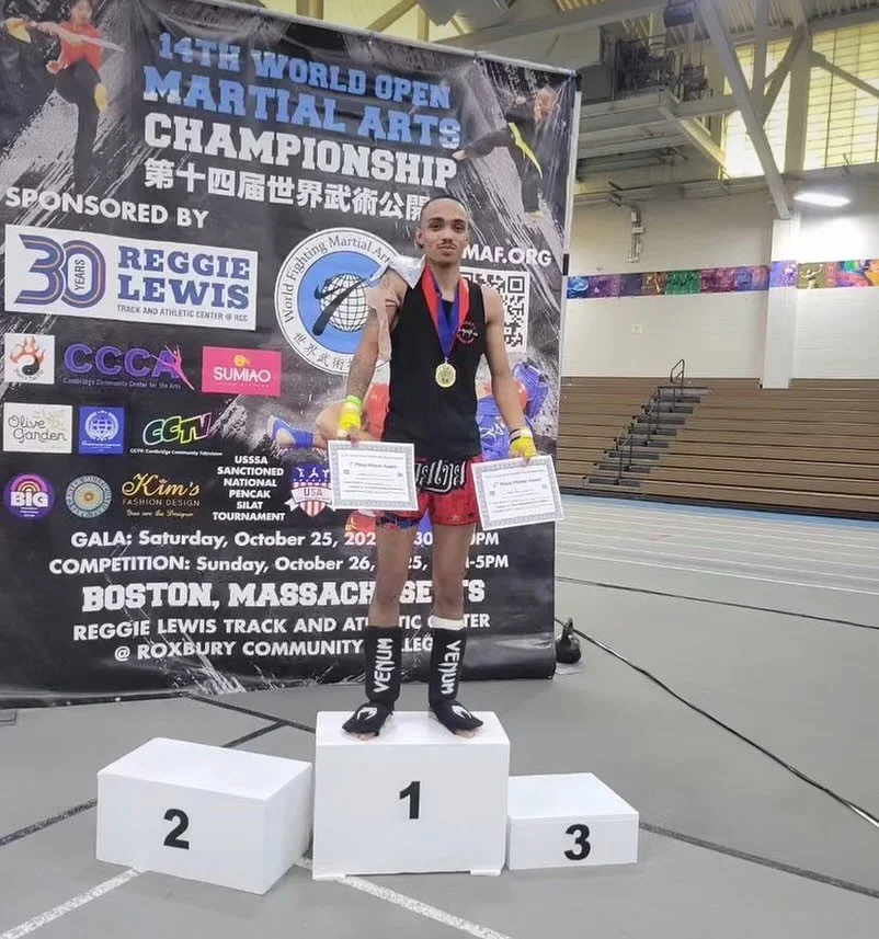 Congratulations to Wendell on winning 1st place in Sanda competition at the 14th World Open Martial Arts Championship in Boston, MA.
#mma #martialarts #competition #sanda #kickboxing #fighting #firstplace #team #boston