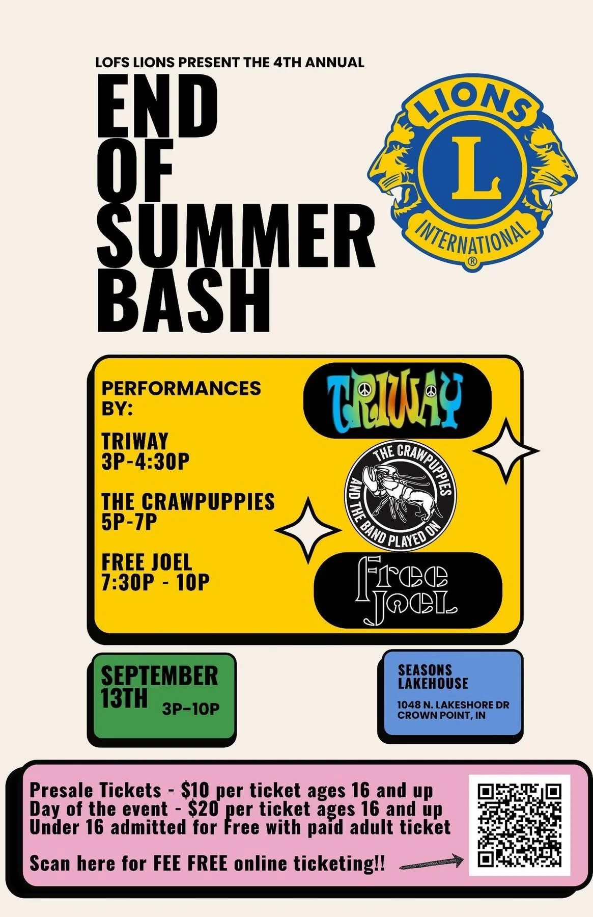 LOFS End of Summer Bash