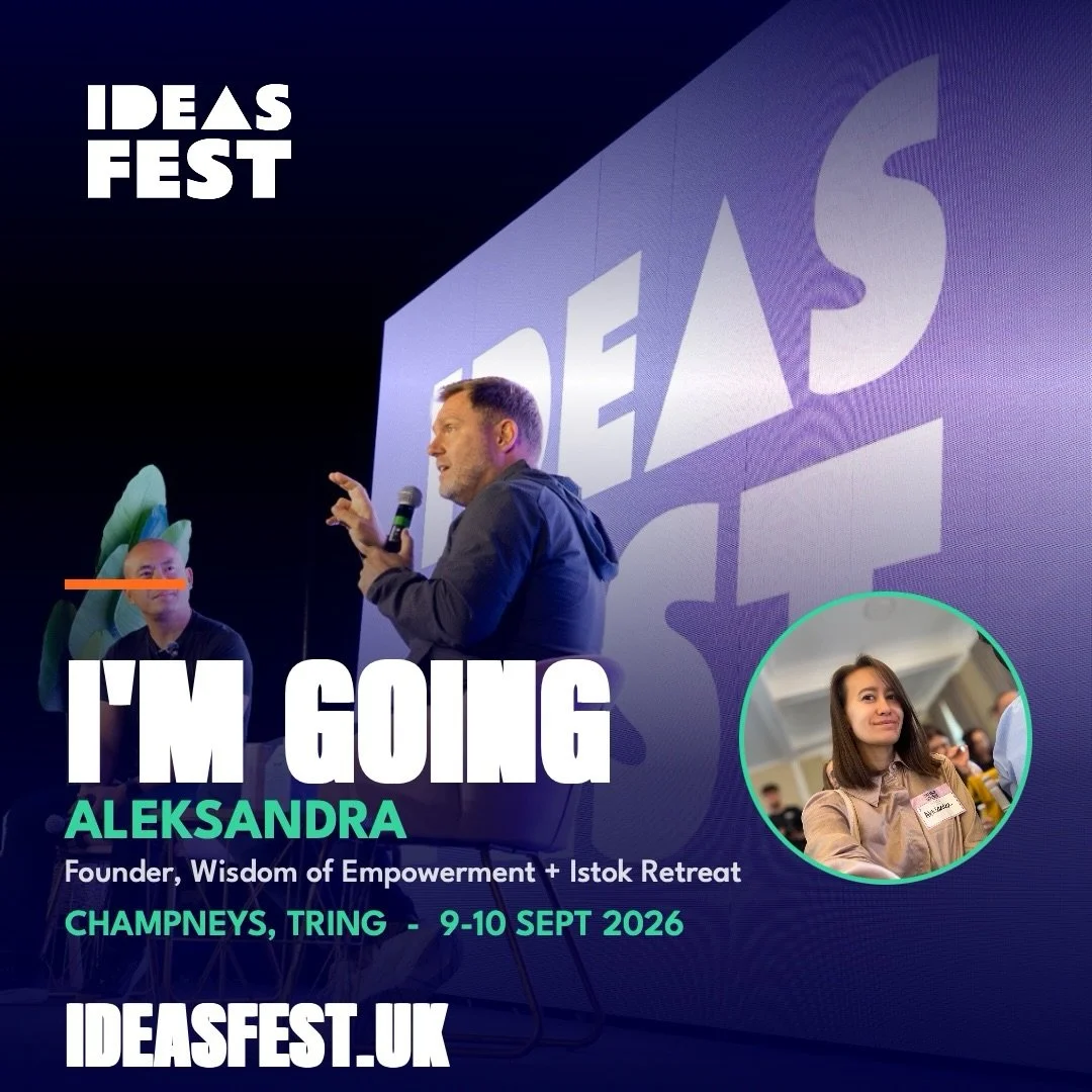 @ideas_fest is heree!!! Yayyy! And it 7am and I&rsquo;m on my way! 

The previous two years I&rsquo;ve been following this event, and thought to my self &ldquo;oh this is cool, I&rsquo;ll attend someday&rdquo;

Last year I started @istokretreatfestiv