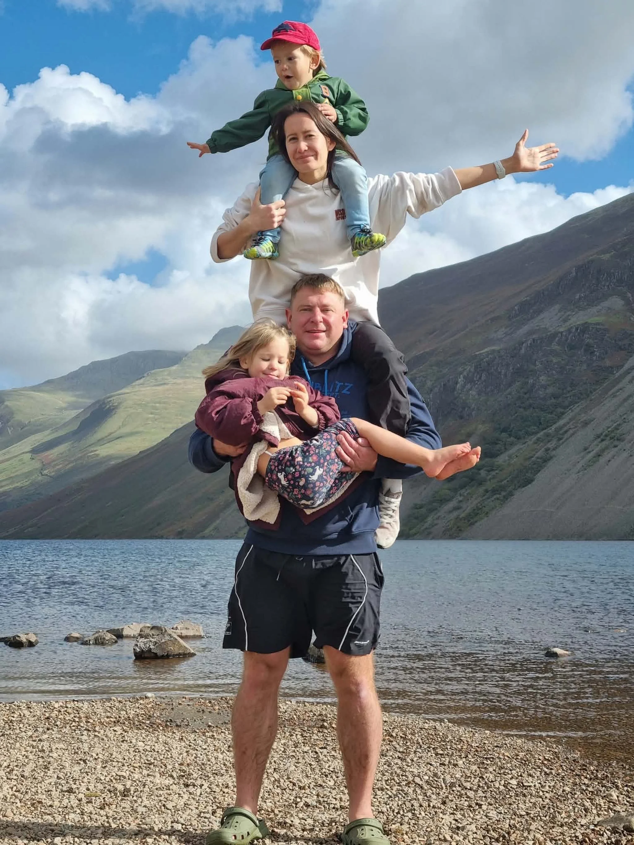 Our little family grew since we visited Lake District last time. It&rsquo;s been 5 years since. 🗻✨