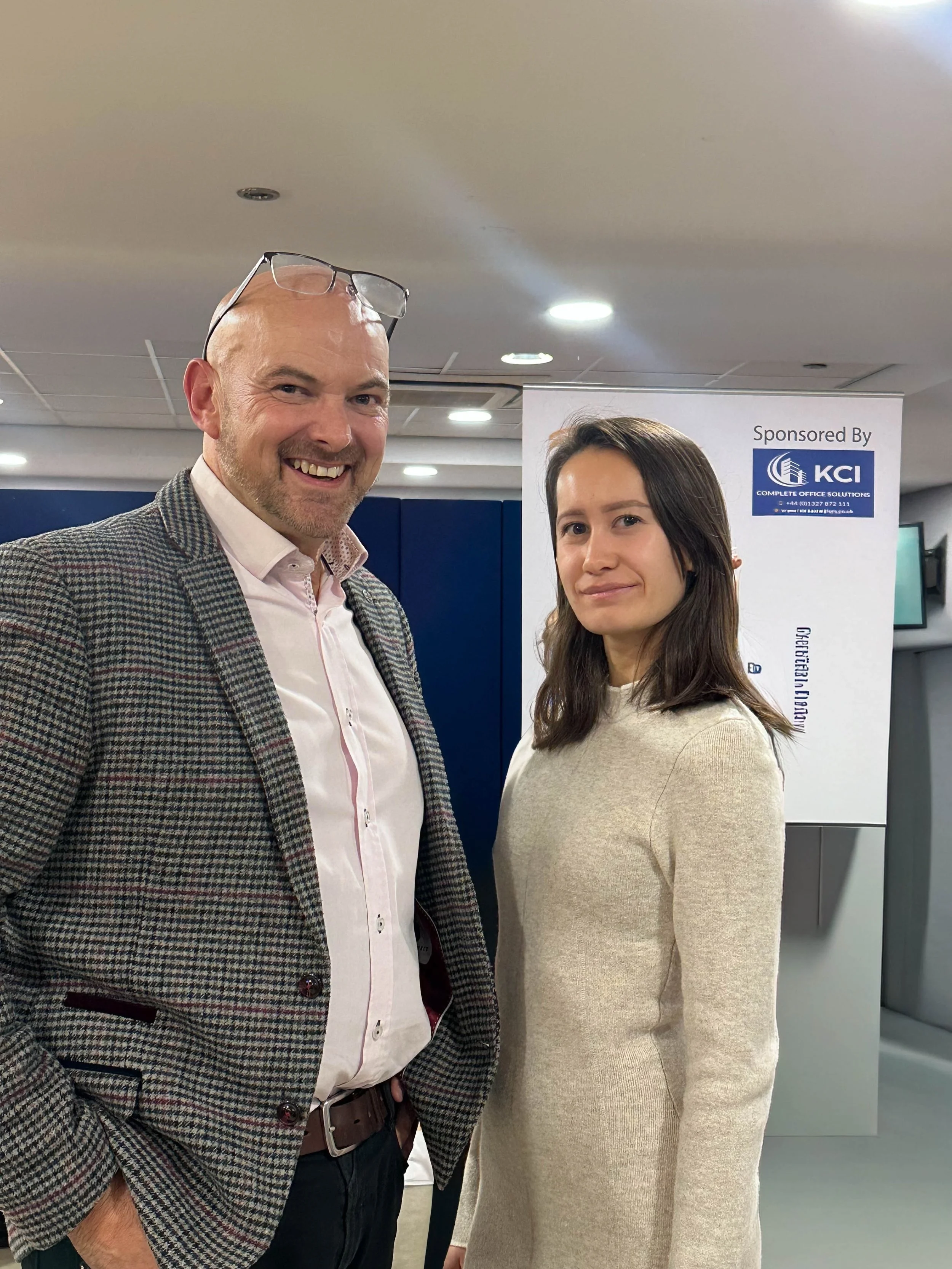 Last night I joined the Next Generation Chamber of Commerce at Trilogy Active  in Duston for an evening on Mindset, Movement and Momentum.

Stuart Thomas  and Martin Pask of Trilogy Active, with Adam Franklin  of huddleUp, spoke about work-life balan