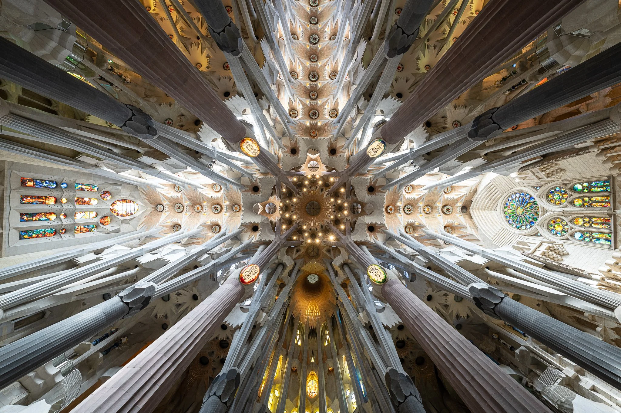 La Sagrada Familia ceiling.jpg