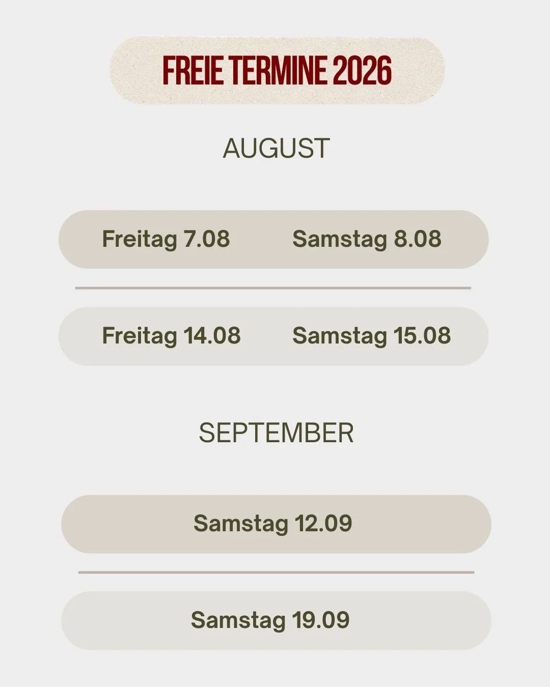 Freie Termine für Hochzeitsvideografie in berlin und brandenburg von hochzeitsvideografen locrew
