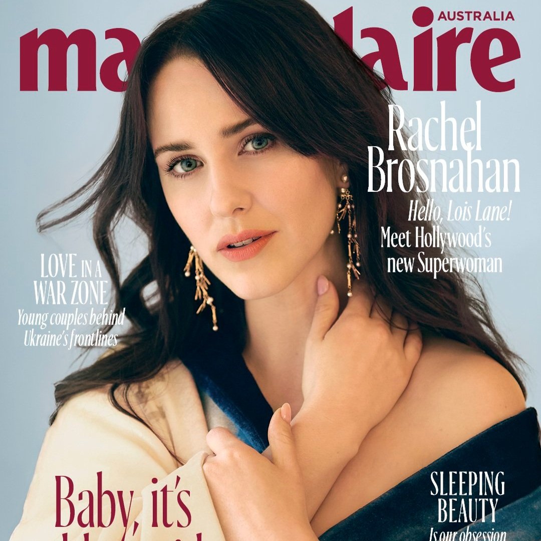 Marie Claire Australia x Rachel Brosnahan