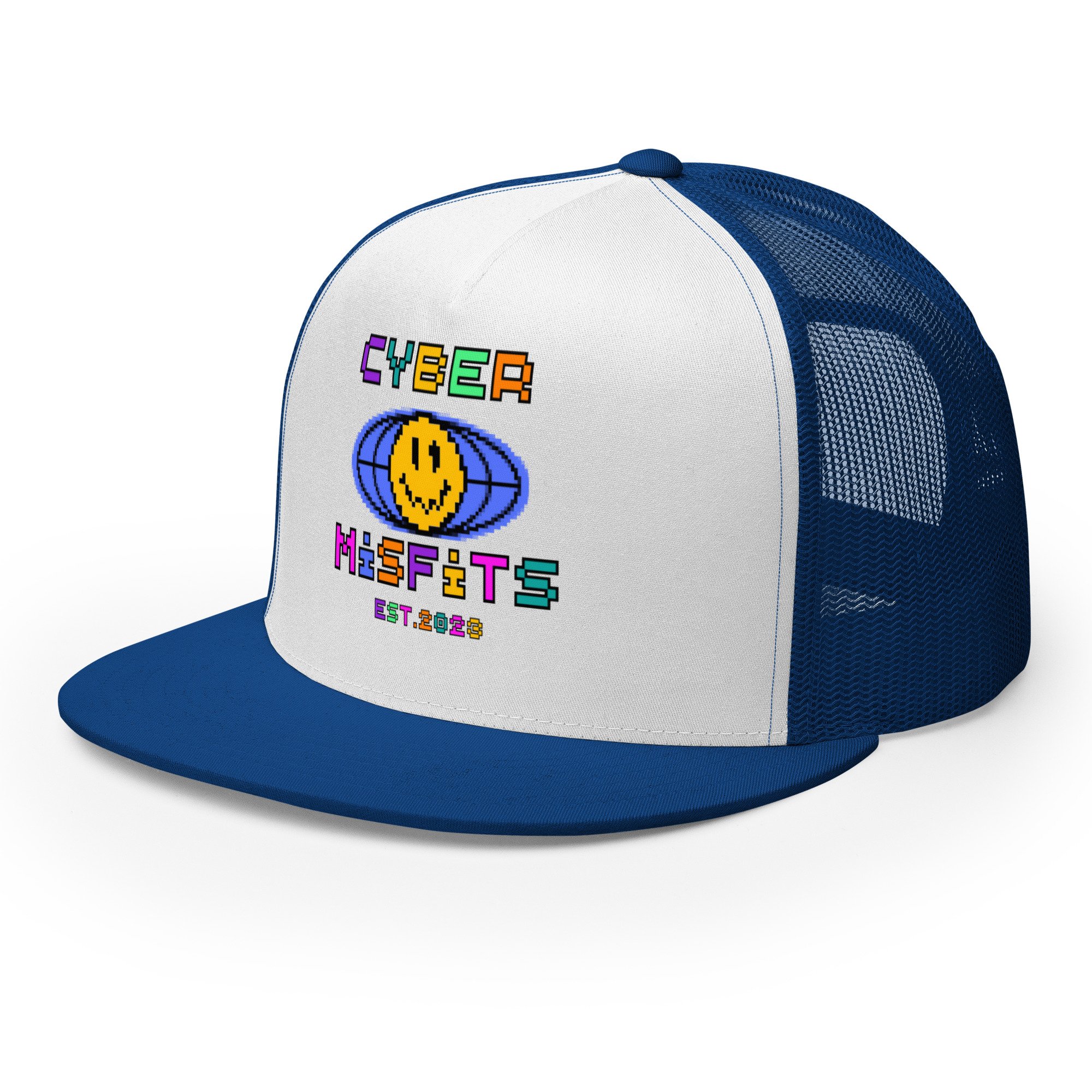 5-panel-trucker-cap-royal-white-royal-left-front-67bbb121e4aec.jpg