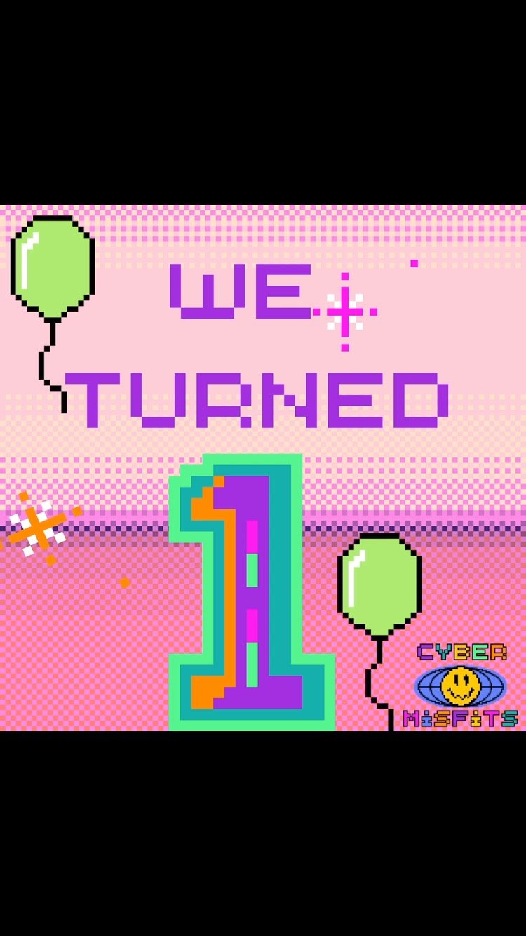 🍾Cheers to One Year of IT Excellence—It’s Been a Byte-Sized Adventure🥂
1️⃣💻Today we celebrate one year of Cyber Misfits! It’s been an incredible journey of learning, growth, and delivering IT solutions tailored to our clients&rs