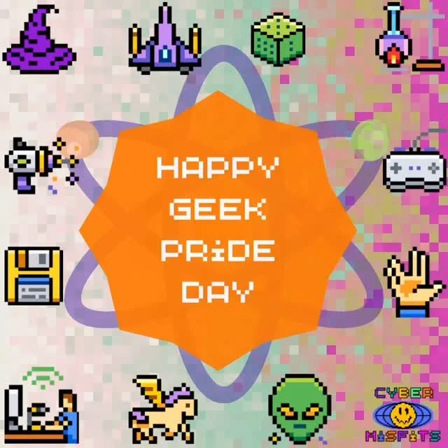 Happy Geek Pride Day! 🖖 Today, we celebrate all things nerdy, from sci-fi to tech wizardry. To all those quirky, brilliant minds pushing boundaries with creativity and embracing their unique geekdom—keep shining! Whether you’re coding, g