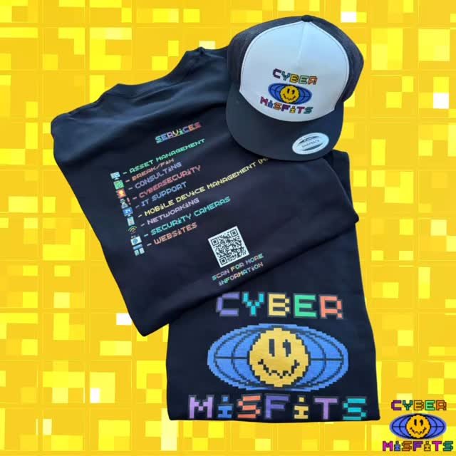 💥🔊Cyber Misfits Merch Drop Alert! Don’t Miss Out! 🧢👕
Tech rebels, the Cyber Misfits store just dropped exclusive new gear! Think bold logo tees, cozy hoodies with cyberpunk flair, and slick mousepads and mugs to upgrade your setup. 🔥 Only