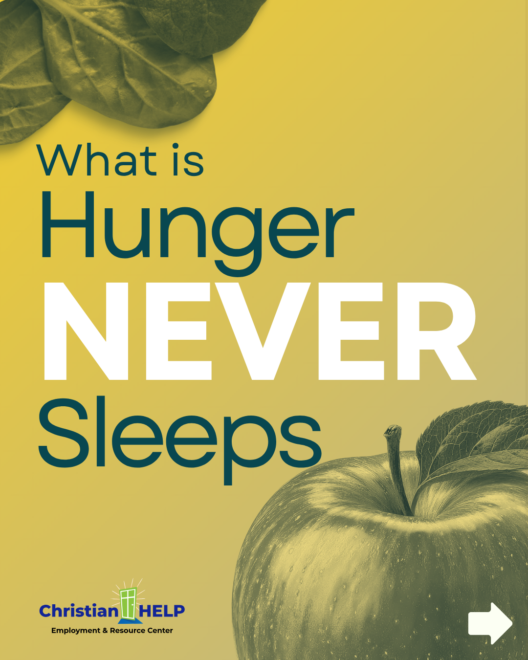 Hunger Never sleeps campaign