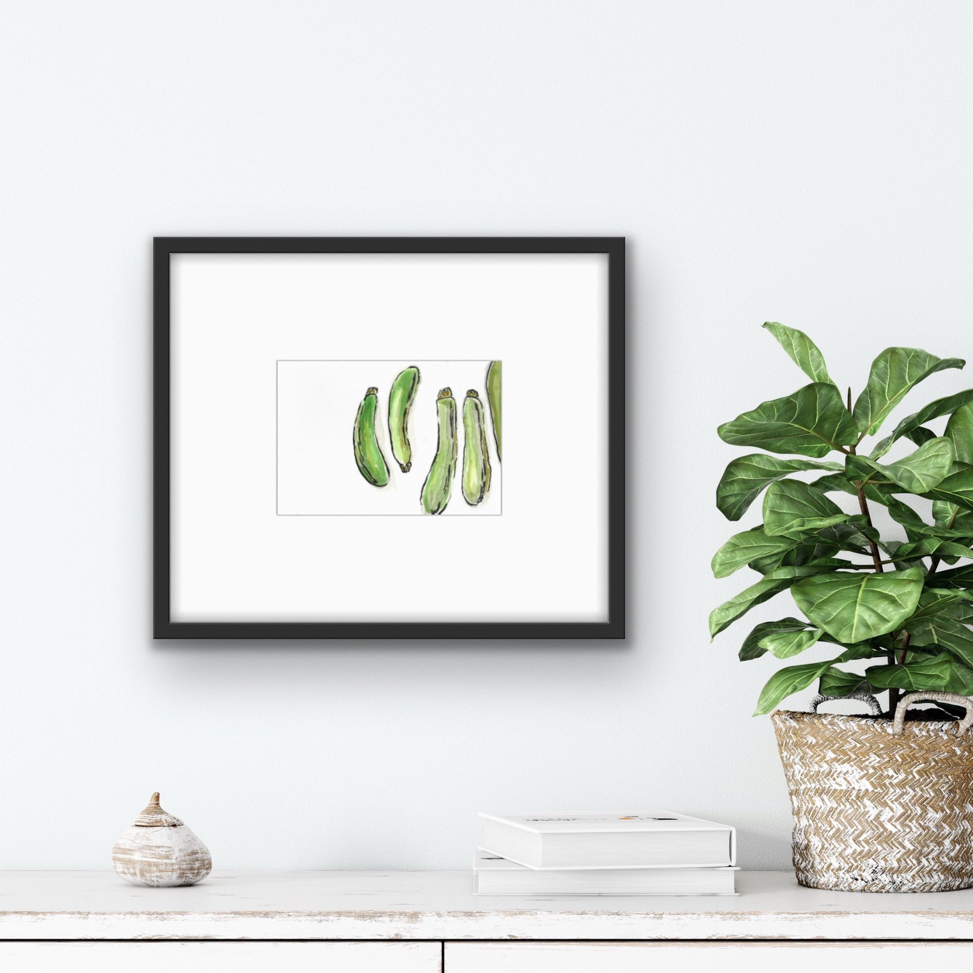 Dancing zucchini