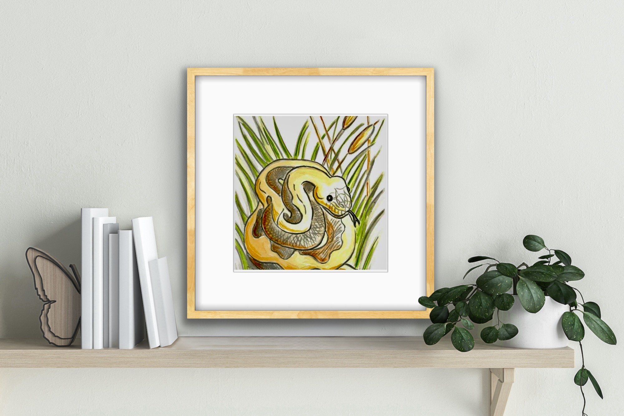 Snake in the grass