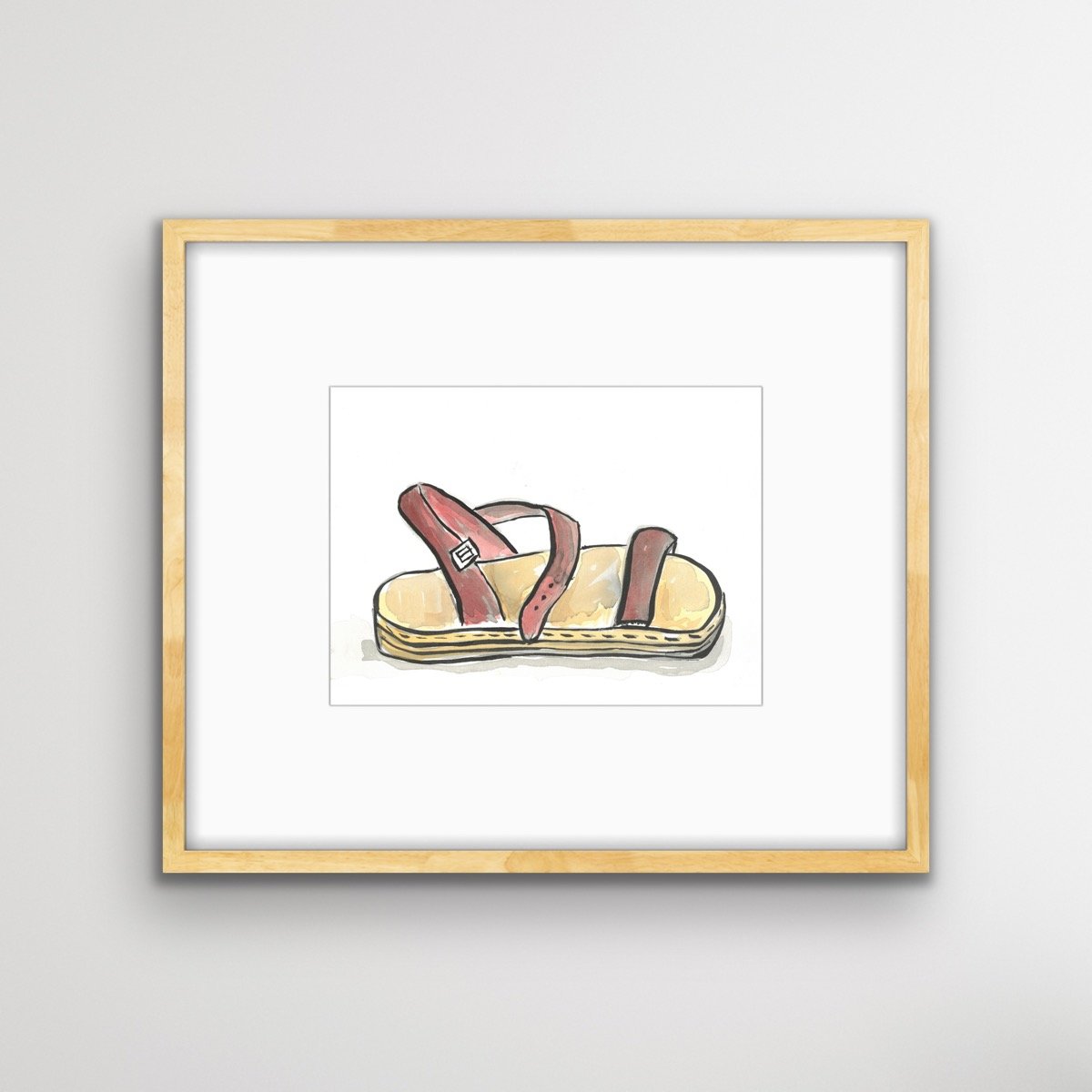 Little Red Sandal