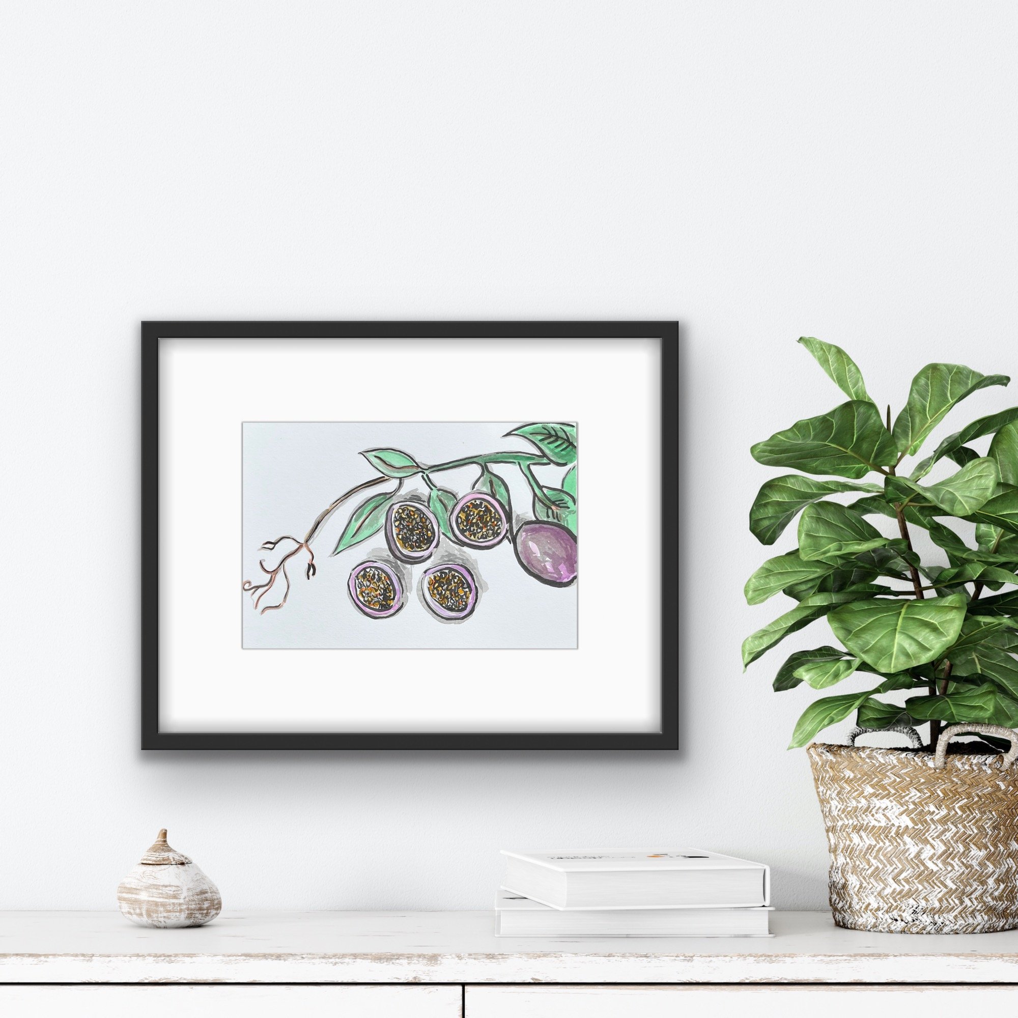 Passionfruit vine