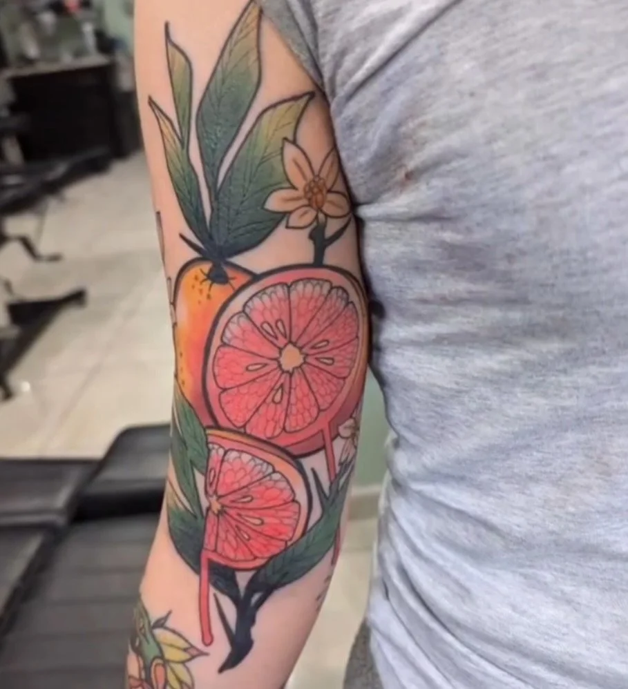 Grapefruit home to the valley done by @nickmtzsaenz !