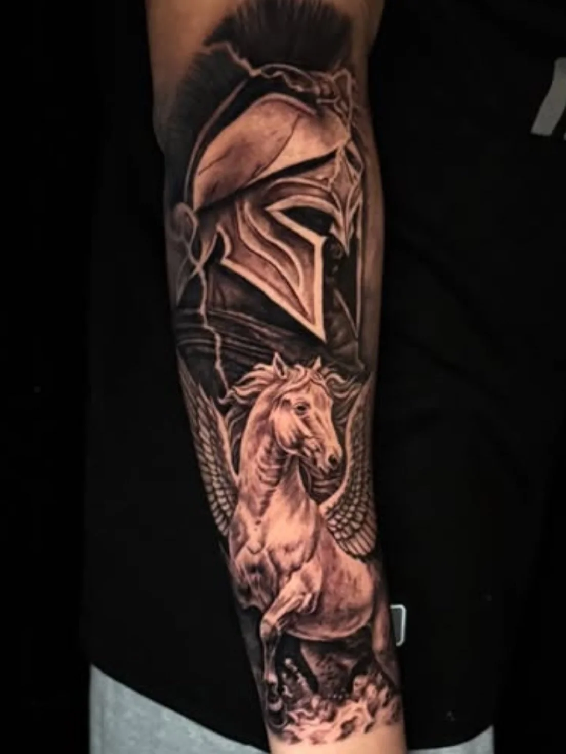 Black and grey done by @edgar.barrueta 
.
.
Bookings are always open so head down to the studio and book your next tattoo 💥