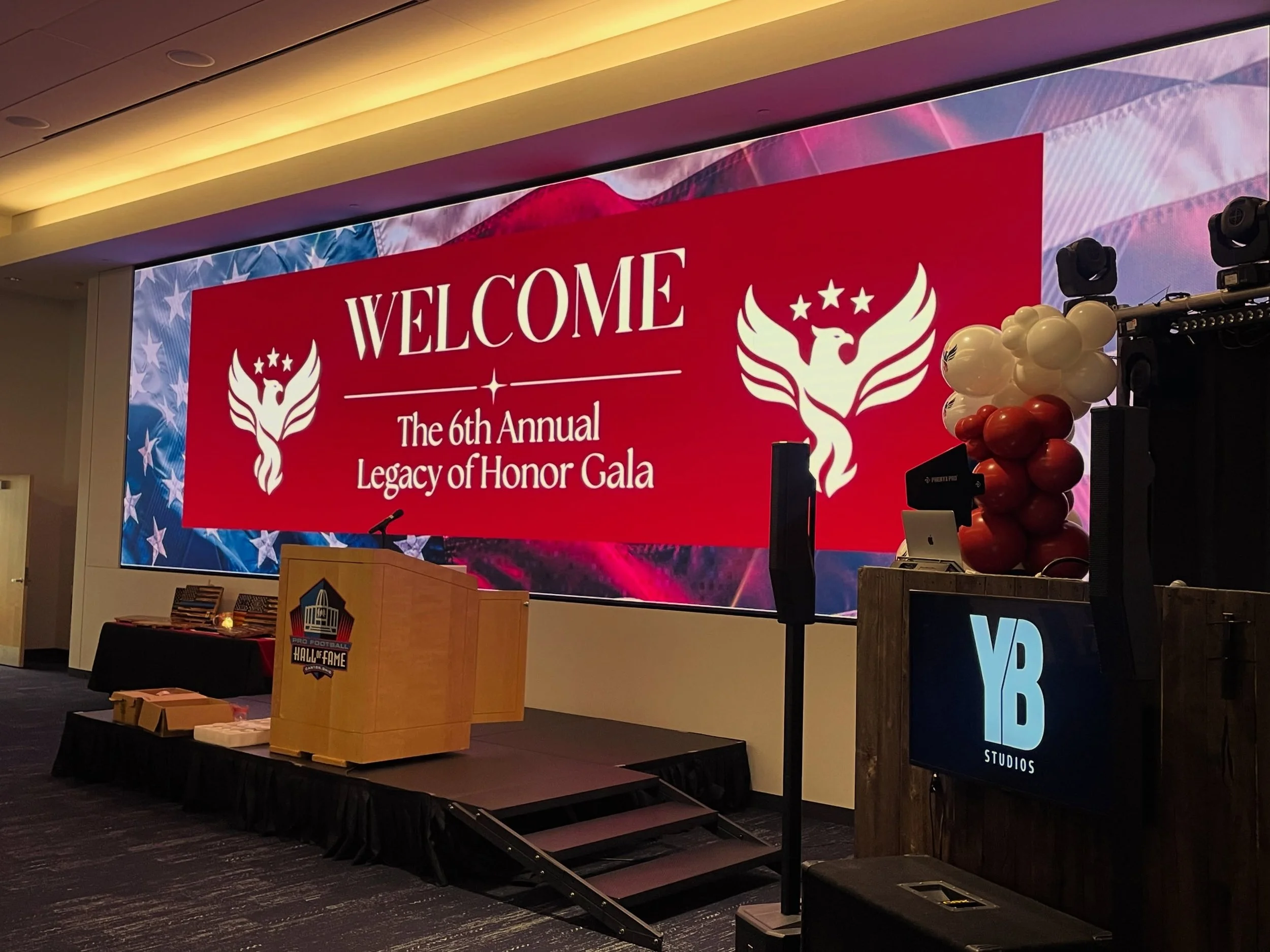 What a night to remember. 🥂

We had the opportunity to be part of the Legacy of Honor Gala, supporting veterans, active-duty military, and first responders.

From meeting incredible people to getting to show guest of honor and NASCAR driver Caleb Co