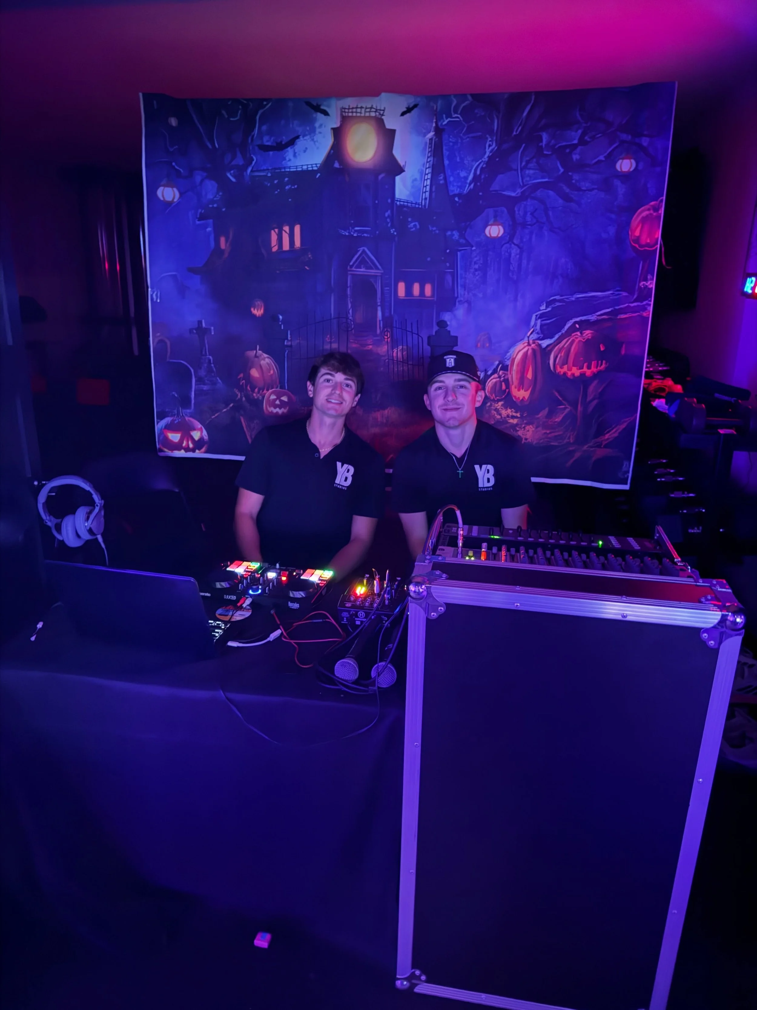 Last night we got to break in our brand new setup at one of our favorite annual events!! Ryan and Evan kept the party going ALL night long and into the morning!! Check out our website at yb-studios.com to book us today!