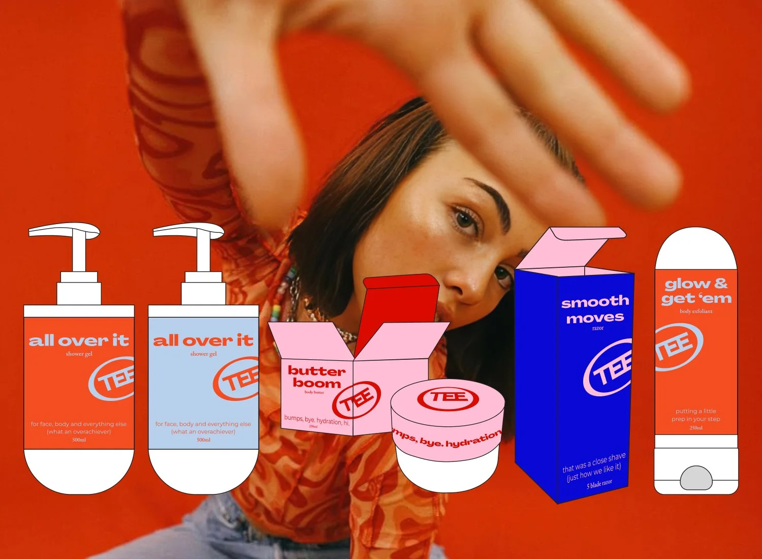 TEE [brand identity, packaging, web]