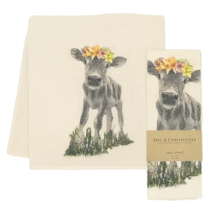 Eric & Christopher Cowgirl Tea Towel