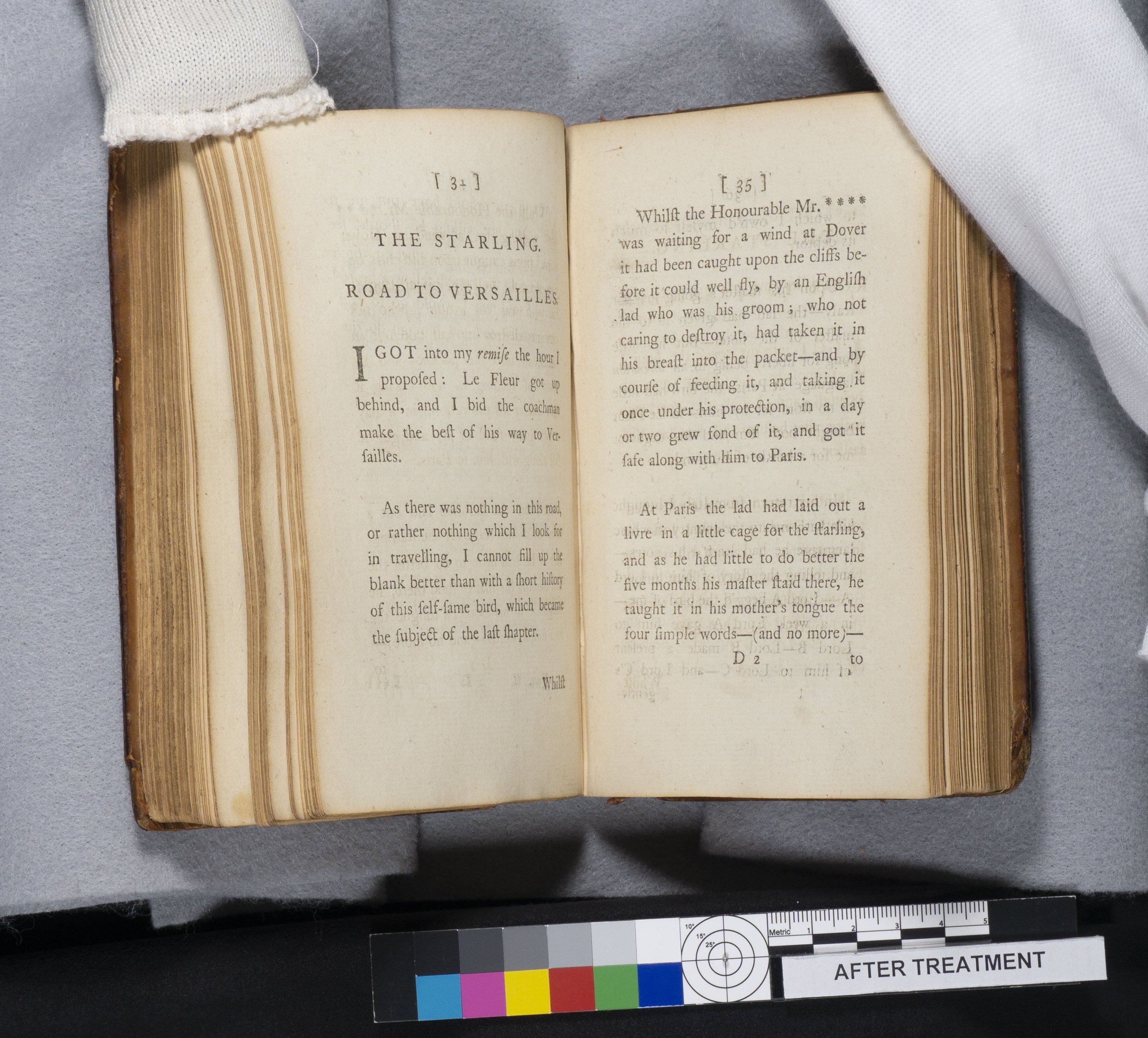 After Treatment- Broken Spine opening