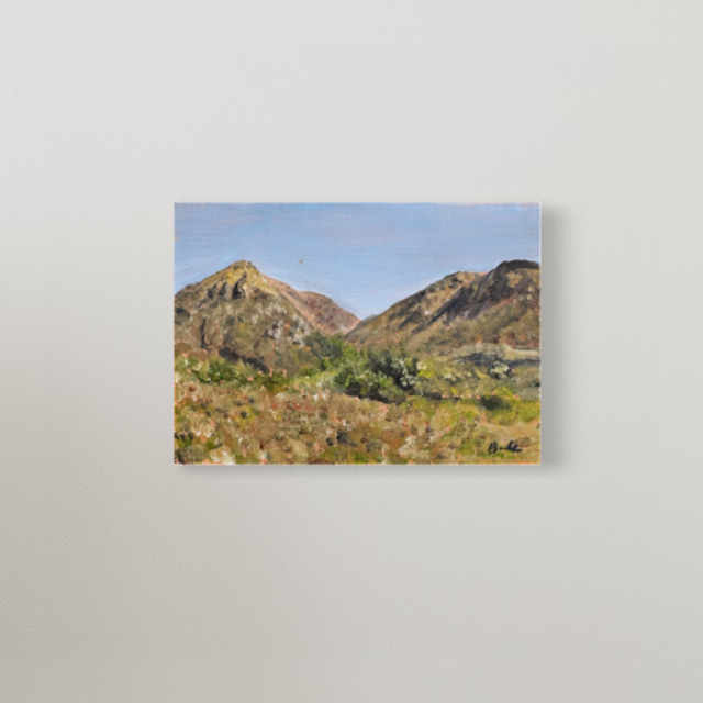 Mission Trails Plein Air 5" x 7"