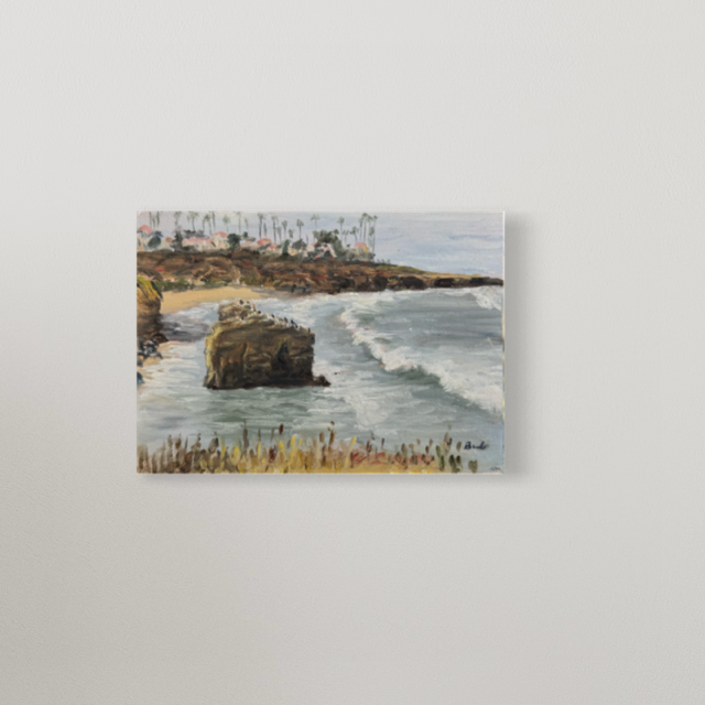 Sunset Cliffs Plein Air 5" x 7"